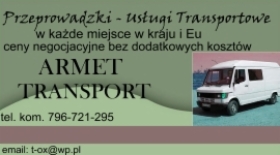 Przeprowadzki - Usługi Transportowe